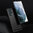 Mofi Flexi Slim Carbon Fibre Case for Samsung Galaxy S22 Ultra - Brushed Black