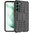 Dual Layer Rugged Tough Case & Stand for Samsung Galaxy S22 - Black