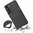 Dual Layer Rugged Tough Case & Stand for Samsung Galaxy S22+ (Black)