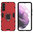 Slim Armour Shockproof Case / Finger Ring Holder for Samsung Galaxy S22 - Red