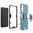 Slim Armour Shockproof Case / Finger Ring Holder for Samsung Galaxy S22 - Blue