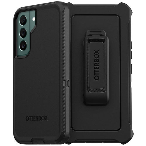 OtterBox Defender Shockproof Case / Belt Clip for Samsung Galaxy S22 - Black