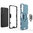 Slim Armour Shockproof Case / Finger Ring Holder for Samsung Galaxy S22+ (Blue)