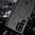 Anti-Shock Grid Texture Shockproof Case for Samsung Galaxy S22 Ultra - Black