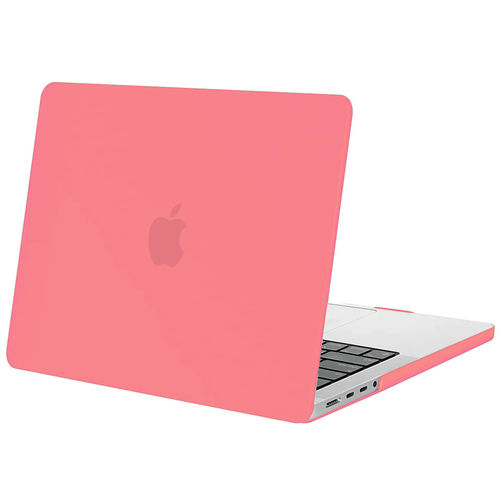 Frosted Hard Shell Case for Apple MacBook Pro (14-inch) 2024 / 2023 / 2021 - Pink