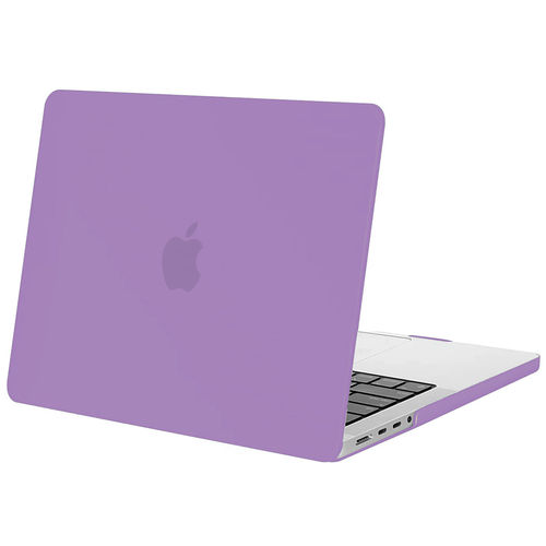 Frosted Hard Shell Case for Apple MacBook Pro (14-inch) 2024 / 2023 / 2021 - Purple