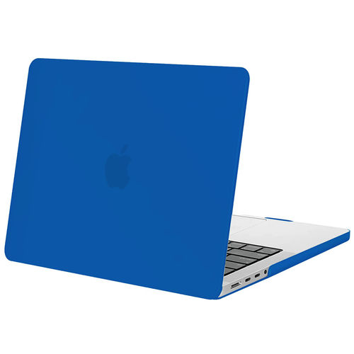 Frosted Hard Shell Case for Apple MacBook Pro (14-inch) 2024 / 2023 / 2021 - Dark Blue