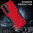 Heavy Duty Drop Defender Shockproof Case for Samsung Galaxy S22+ (Red)