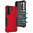 Heavy Duty Drop Defender Shockproof Case for Samsung Galaxy S22+ (Red)