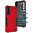 Heavy Duty Drop Defender Shockproof Case for Samsung Galaxy S22 (Red)