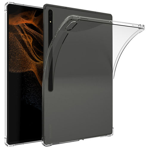 Flexi Shock Gel Case for Samsung Galaxy Tab S8 Ultra - Clear (Gloss Grip)