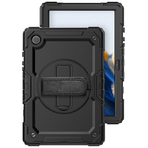 Dual Armour / Hand Strap / Heavy Duty Shockproof Case for Samsung Galaxy Tab A8 10.5 (2021)