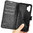 Leather Wallet Case & Card Holder Pouch for Samsung Galaxy A13 4G - Black