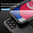 Anti-Shock Grid Texture Tough Case for Samsung Galaxy A23 - Black