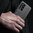 Anti-Shock Grid Texture Tough Case for Samsung Galaxy A73 - Black
