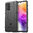 Anti-Shock Grid Texture Shockproof Case for Samsung Galaxy A73 - Black