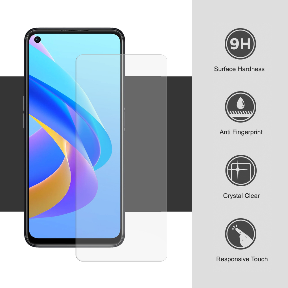 9H Tempered Glass Screen Protector for Oppo A76 / A96 4G