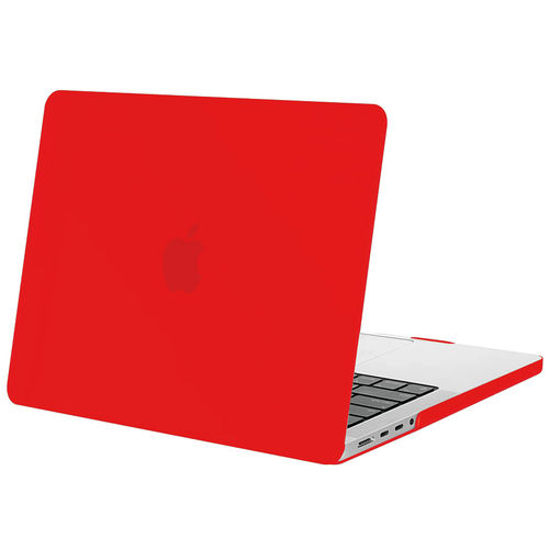 Matte Frosted Hard Case for Apple MacBook Pro (16-inch) 2023 / 2021 - Red