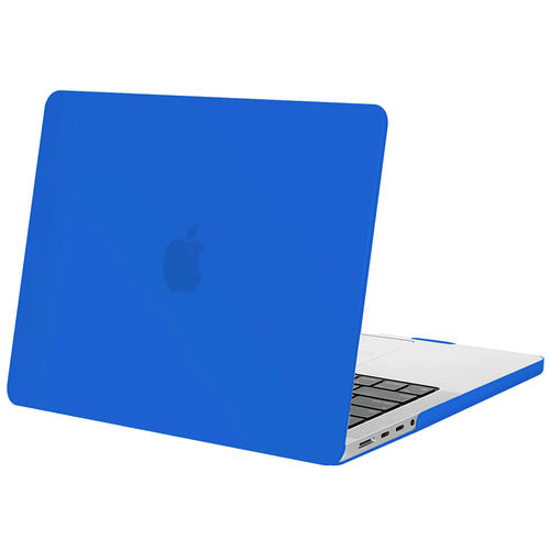 Frosted Hard Shell Case for Apple MacBook Pro (16-inch) 2024 / 2023 / 2021 - Dark Blue (Matte)