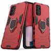 Slim Armour Shockproof Case / Finger Ring Holder for Samsung Galaxy A13 4G / 5G / A04s - Red