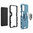 Slim Armour Shockproof Case / Finger Ring Holder for Samsung Galaxy A13 4G / 5G / A04s - Blue