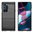 Flexi Slim Carbon Fibre Case for Motorola Edge 30 Pro - Brushed Black