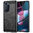 Flexi Slim Carbon Fibre Case for Motorola Edge 30 Pro - Brushed Black
