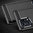 Flexi Slim Carbon Fibre Case for Oppo Find X5 - Brushed Black