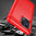 Flexi Slim Carbon Fibre Case for Oppo Find X5 - Brushed Red