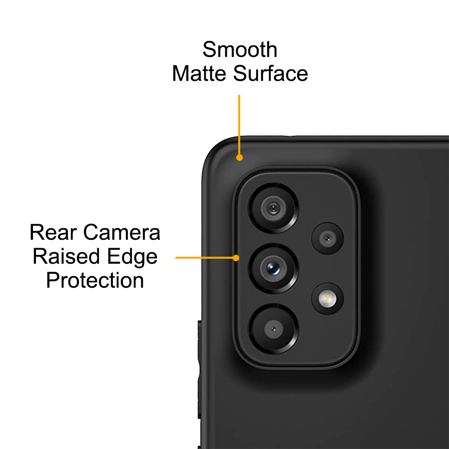 Flexi Slim Stealth Case for Samsung Galaxy A53 - Black (Matte)