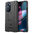 Anti-Shock Grid Texture Tough Case for Motorola Edge 30 Pro - Black