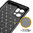 Flexi Slim Carbon Fibre Case for Oppo Find X5 Pro - Black (Pattern)