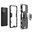 Slim Armour Shockproof Case / Finger Ring Holder for Oppo Find X5 Pro - Black