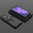 Slim Armour Shockproof Case / Finger Ring Holder for Oppo Find X5 Pro - Black