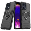 Slim Armour Shockproof Case / Finger Ring Holder for Oppo Find X5 Pro - Black