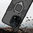 Slim Armour Shockproof Case / Finger Ring Holder for Oppo Find X5 - Black