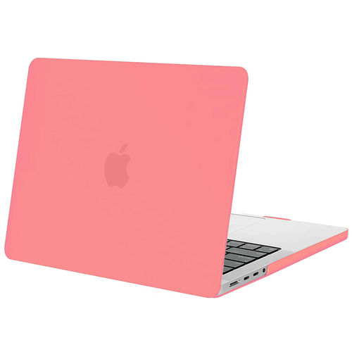 Frosted Hard Shell Case for Apple MacBook Pro (16-inch) 2024 / 2023 / 2021 - Pink (Matte)