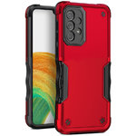 Heavy Duty Drop Defender Shockproof Case for Samsung Galaxy A33 5G (Red)