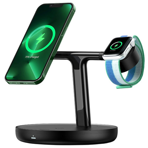 Baseus Swan 3-in-1 (20W) Magnetic Wireless Charging Station for Phone / Watch / AirPods