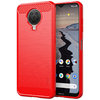 Mofi Flexi Slim Carbon Fibre Case for Nokia G10 / G20 - Brushed Red