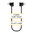 Short Double Right Angle USB Type-C Charging Cable (30cm) for Phone / Tablet