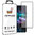 Full Coverage Tempered Glass Screen Protector for Motorola Edge 30 - Black