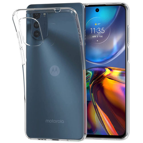 Flexi Slim Gel Case for Motorola Moto E32 4G - Clear (Gloss Grip)