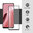 Full Coverage Tempered Glass Screen Protector for Oppo Reno8 Lite - Black