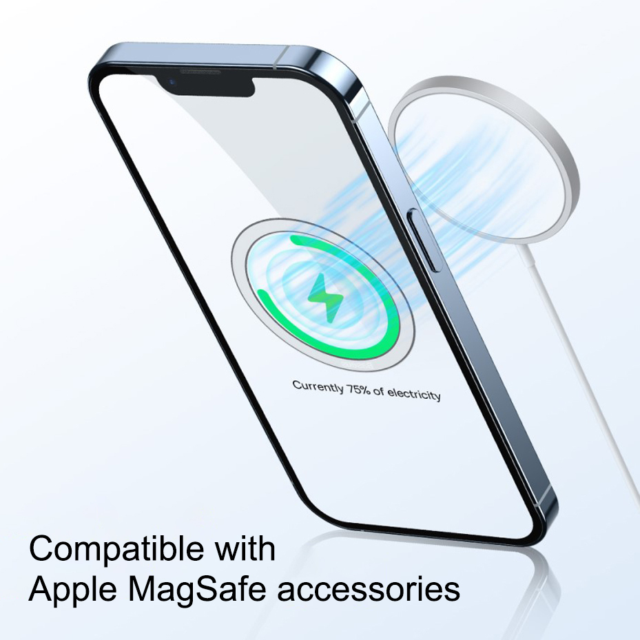 Baseus Halo (MagSafe) Magnetic Metal Ring Back Plate (2-Pack) for Mobile Phone