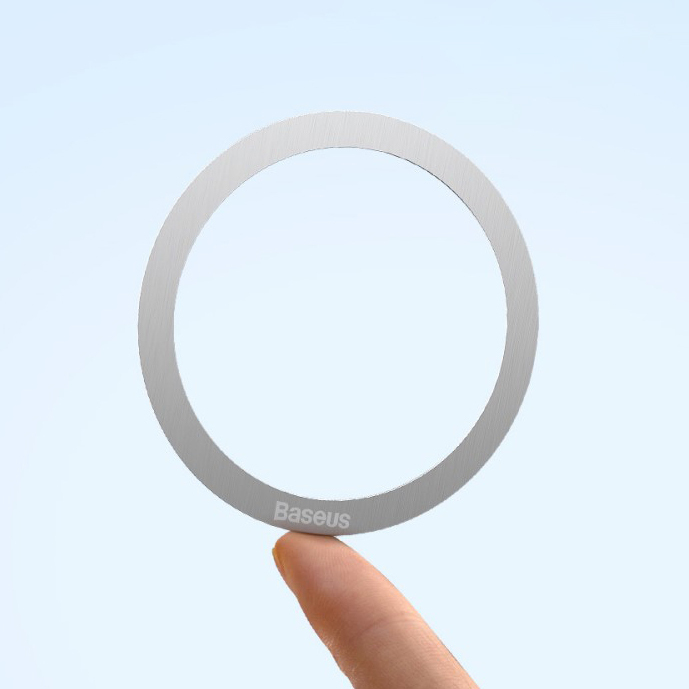 Baseus Halo (MagSafe) Magnetic Metal Ring Back Plate (2-Pack) for Mobile Phone