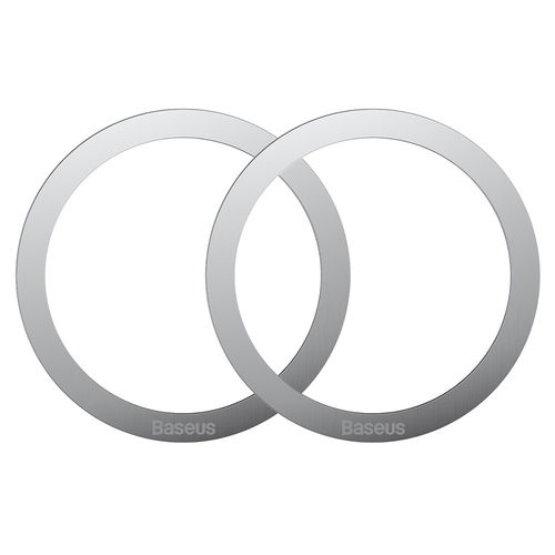 Baseus Halo Magnetic Metal Ring (MagSafe Ready) Back Plate (2-Pack) for Phone
