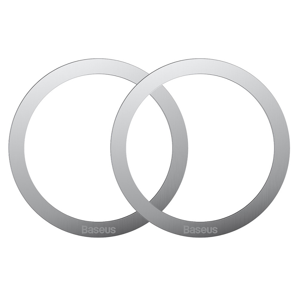 Baseus Halo (MagSafe) Magnetic Metal Ring Back Plate (2-Pack) for Mobile Phone