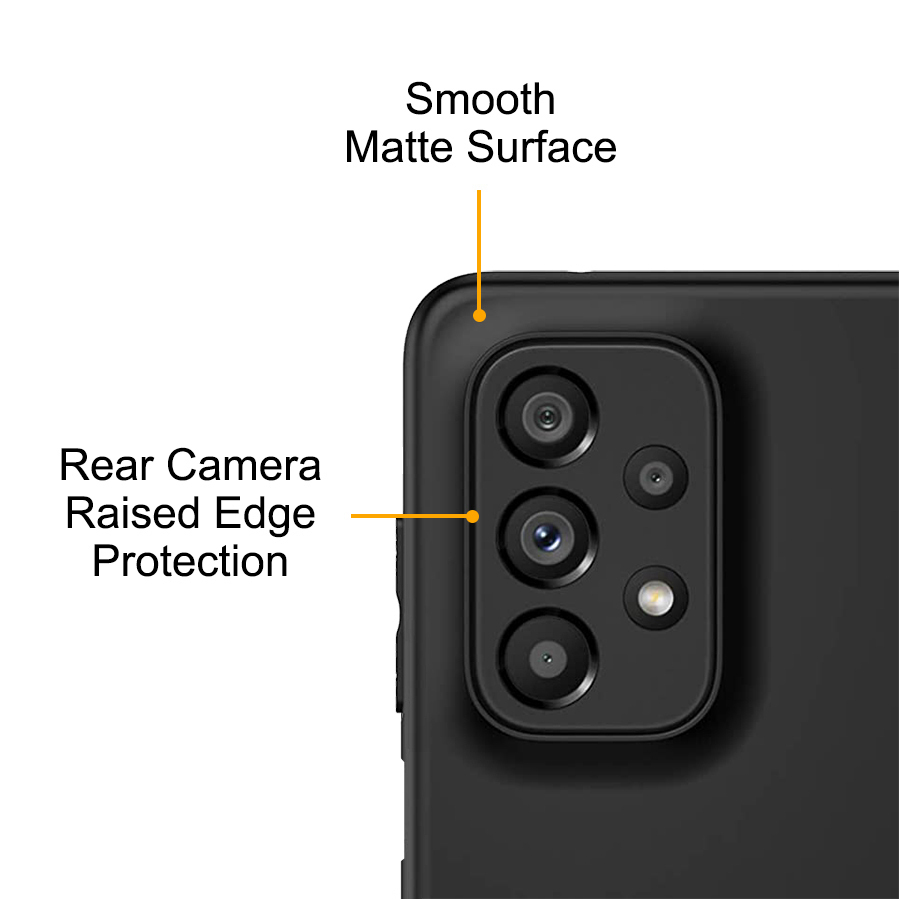 Flexi Slim Stealth Case for Samsung Galaxy A23 - Black (Matte)