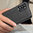 Anti-Shock Grid Texture Tough Shockproof Case for Motorola Moto G82 - Black